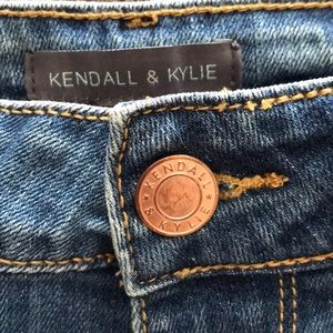 Kendall and Kylie Brand jean shorts